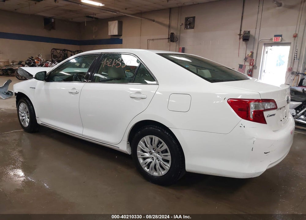 2014 TOYOTA CAMRY HYBRID LE VIN: 4T1BD1FK1EU107534