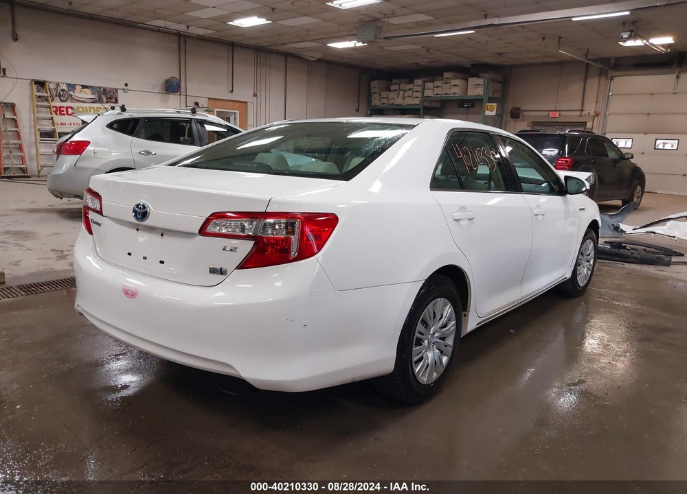 2014 TOYOTA CAMRY HYBRID LE VIN: 4T1BD1FK1EU107534