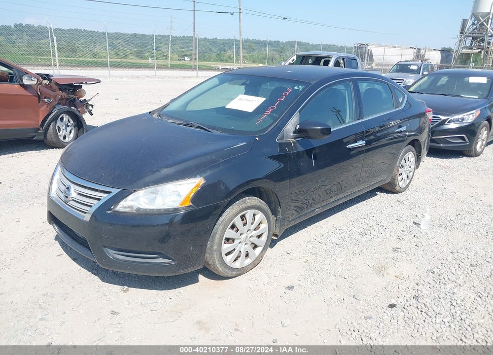 2015 NISSAN SENTRA SV VIN: 3N1AB7AP1FY274117