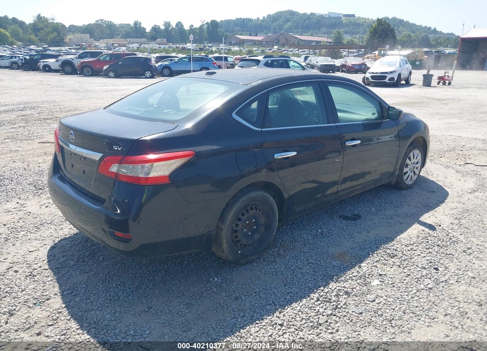 2015 NISSAN SENTRA SV VIN: 3N1AB7AP1FY274117