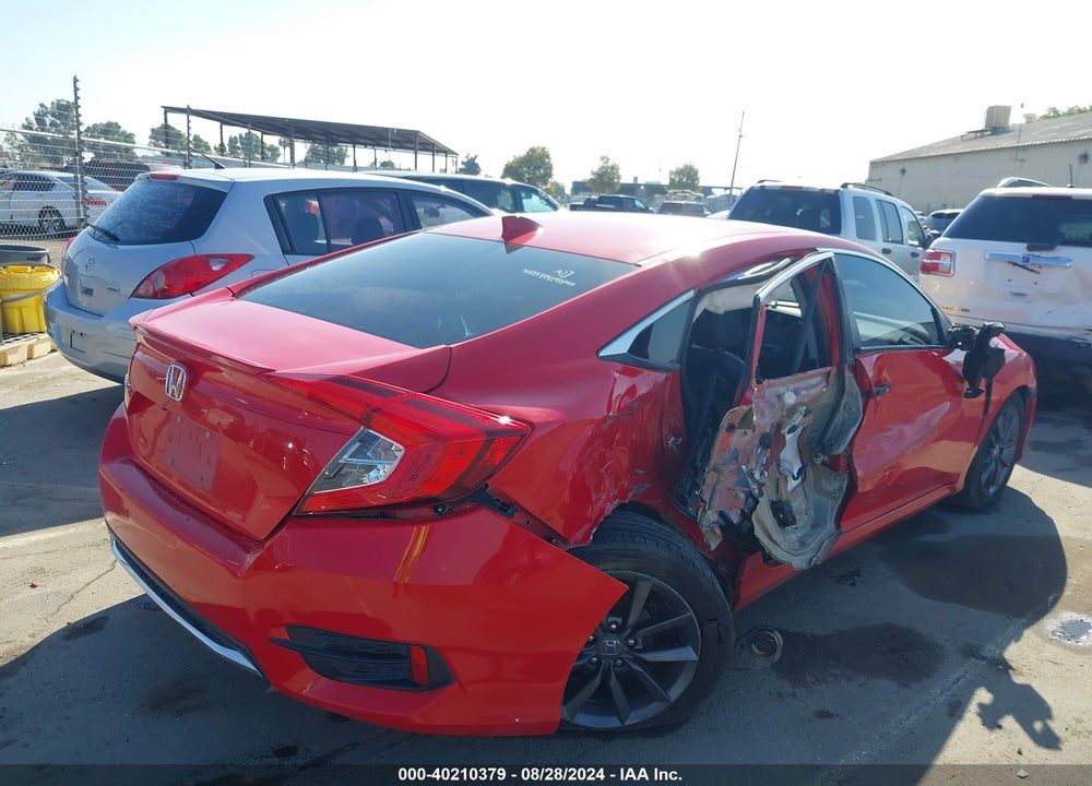 2020 HONDA CIVIC EX-L VIN: 2HGFC1F77LH680315