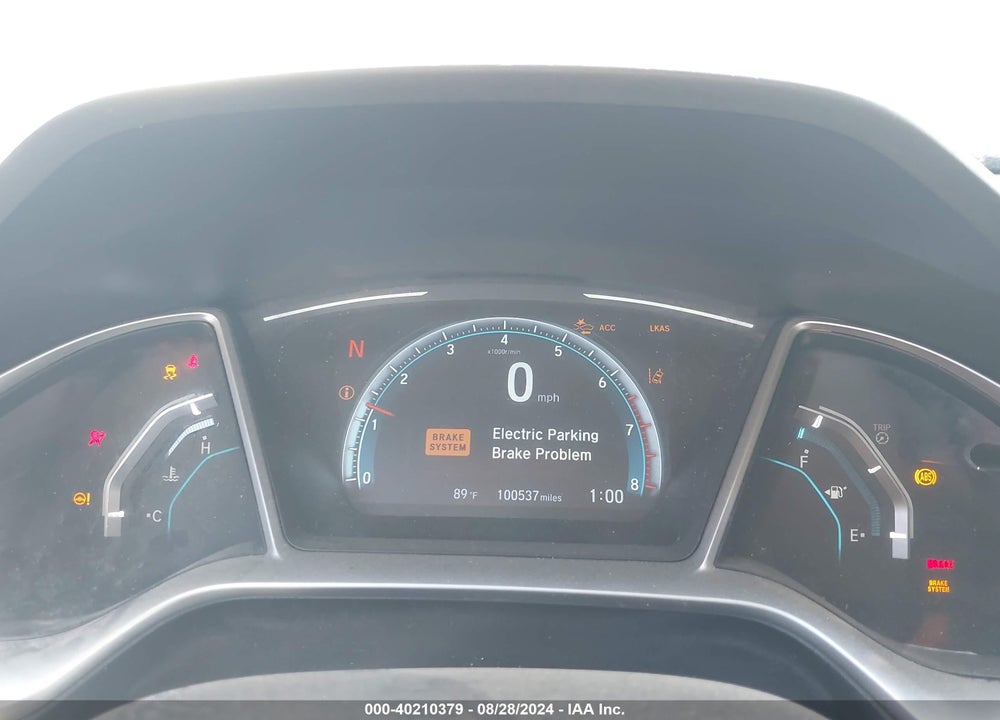 2020 HONDA CIVIC EX-L VIN: 2HGFC1F77LH680315