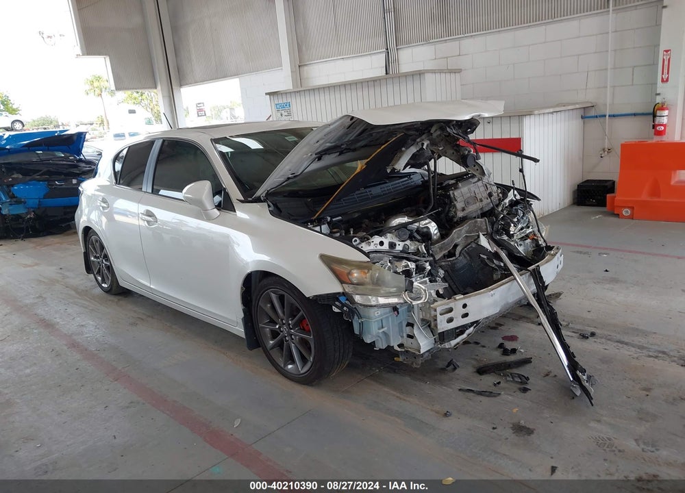 2013 LEXUS CT 200H VIN: JTHKD5BHXD2155385