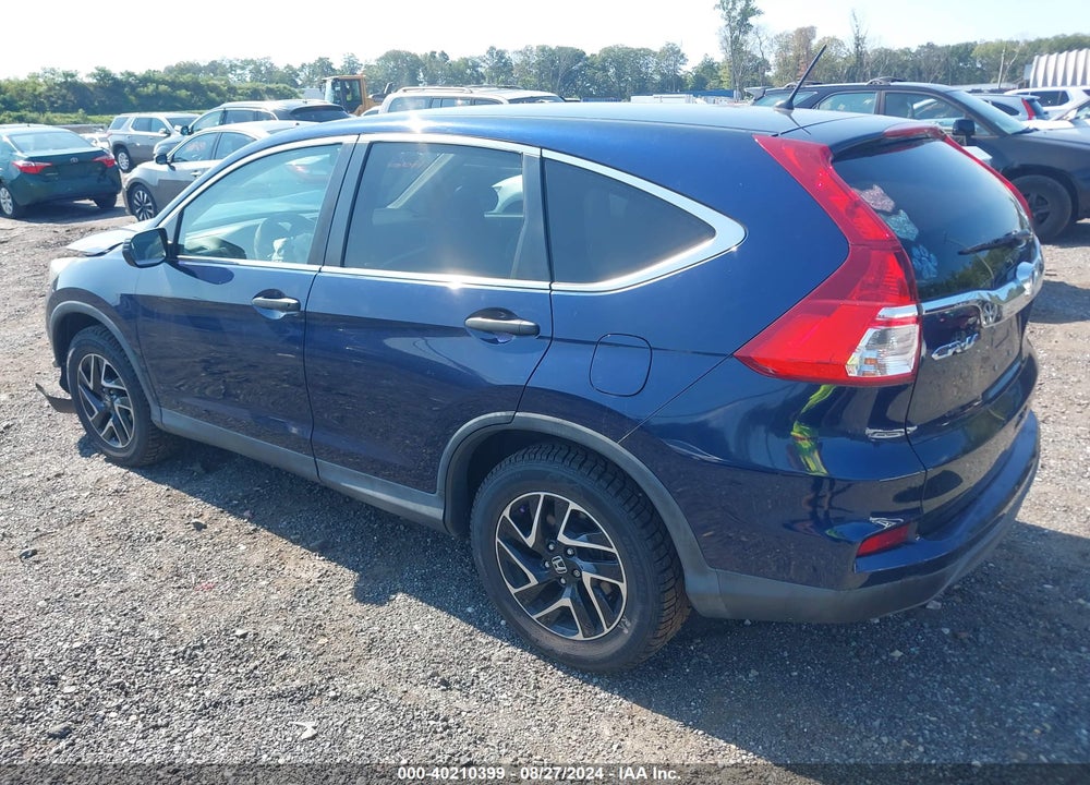 2016 HONDA CR-V SE VIN: 2HKRM4H46GH632234