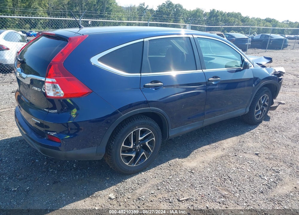 2016 HONDA CR-V SE VIN: 2HKRM4H46GH632234