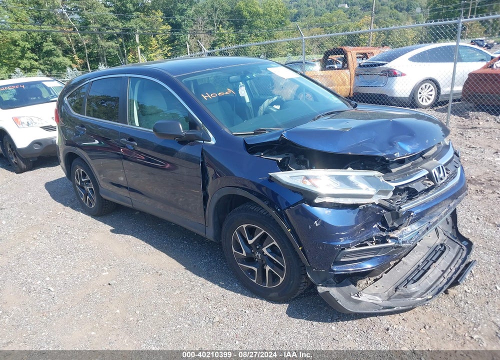2016 HONDA CR-V SE VIN: 2HKRM4H46GH632234