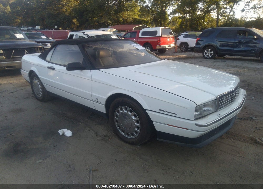 1993 CADILLAC ALLANTE VIN: 1G6VS3393PU129206