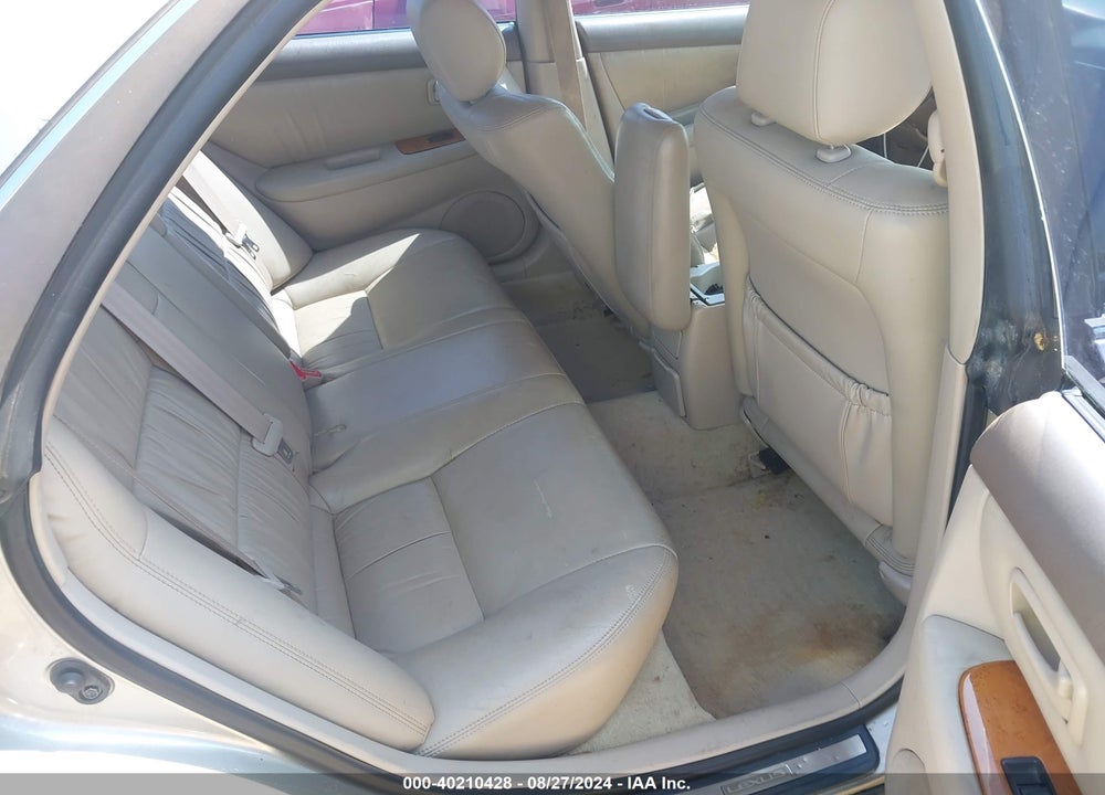 2000 LEXUS ES 300 VIN: JT8BF28G9Y0286218