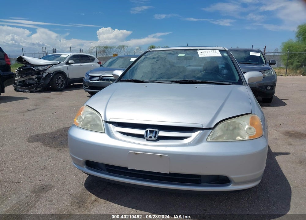 2001 HONDA CIVIC EX VIN: 1HGEM22921L015568