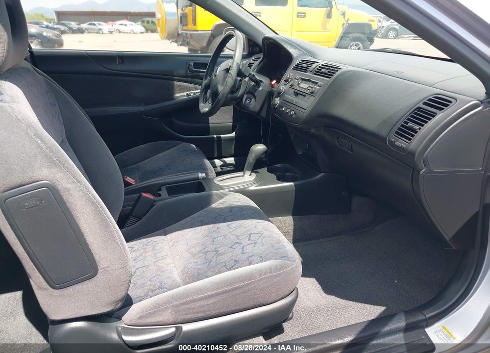 2001 HONDA CIVIC EX VIN: 1HGEM22921L015568