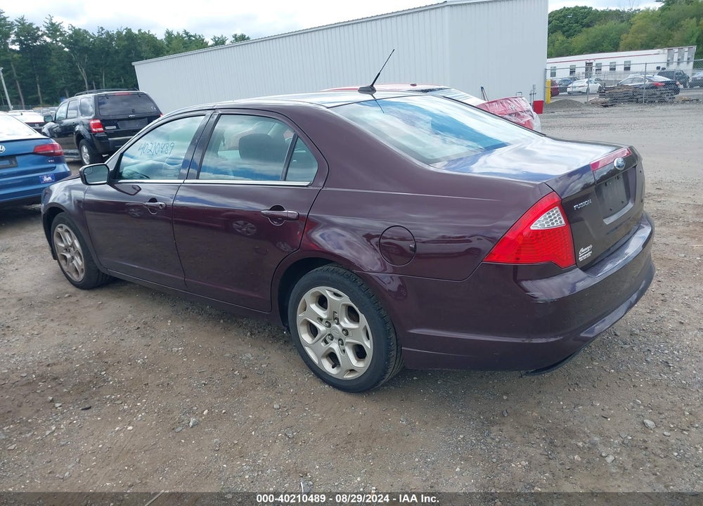 2011 FORD FUSION SE VIN: 3FAHP0HA0BR283357