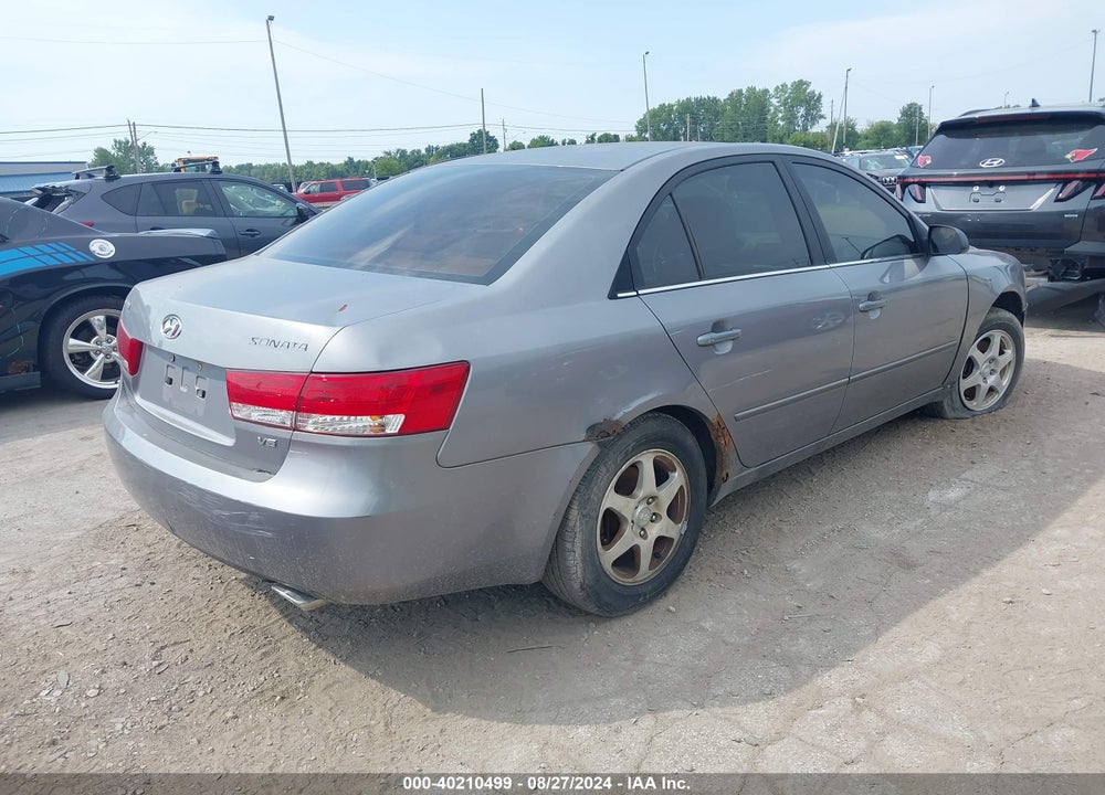 2006 HYUNDAI SONATA GLS V6/LX V6 VIN: 5NPEU46FX6H145426