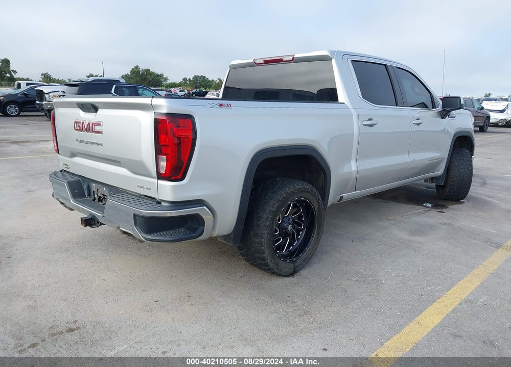 2020 GMC SIERRA 1500 4WD SHORT BOX SLE VIN: 3GTU9BED8LG105058