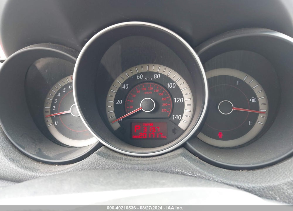 2010 KIA FORTE VIN: KNAFU4A26A5238720