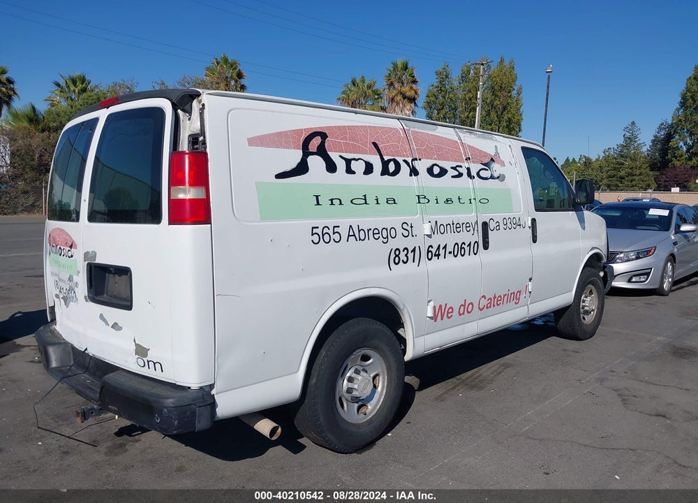 2007 CHEVROLET EXPRESS WORK VAN VIN: 1GCGG25V671172810