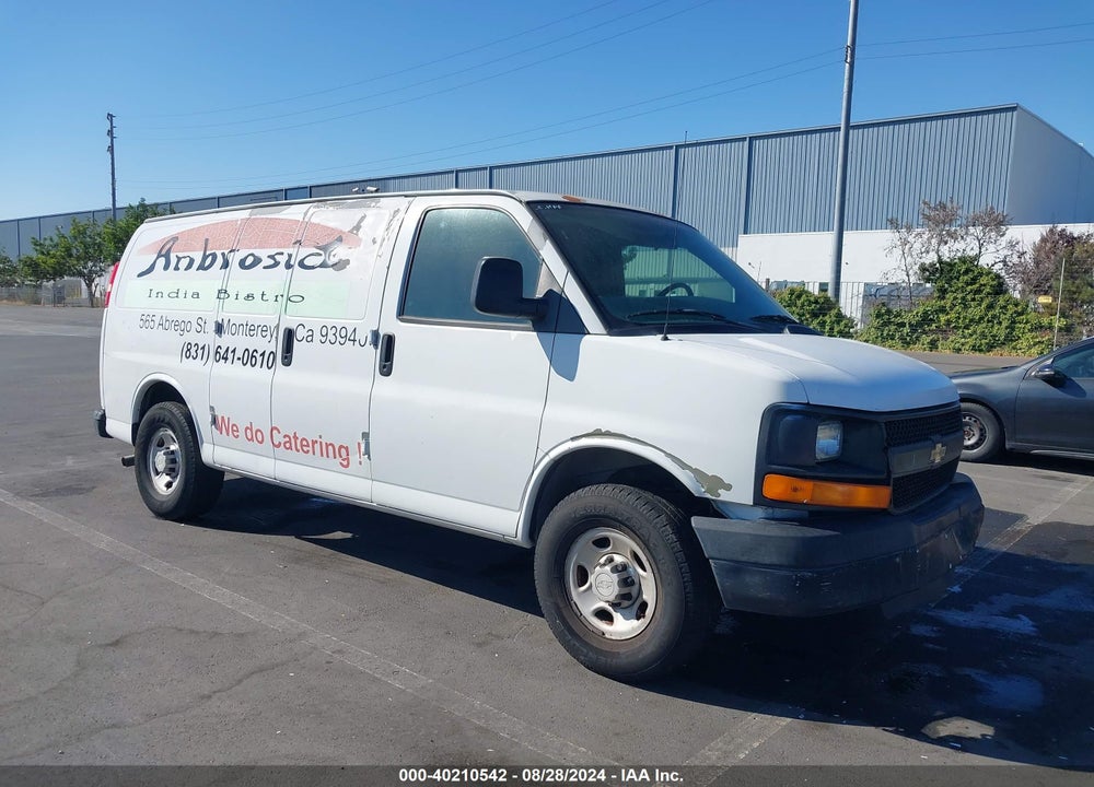 2007 CHEVROLET EXPRESS WORK VAN VIN: 1GCGG25V671172810