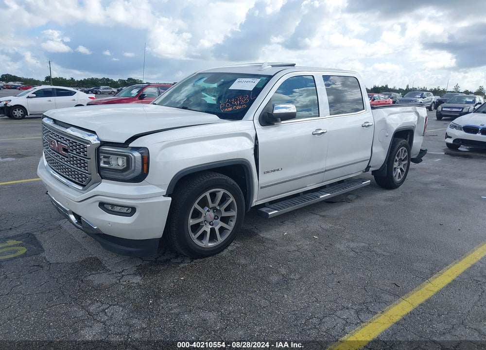 2018 GMC SIERRA 1500 DENALI VIN: 3GTP1PEC8JG250865