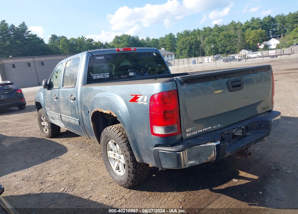 2011 GMC SIERRA 1500 SLE VIN: 3GTP2VE39BG285451