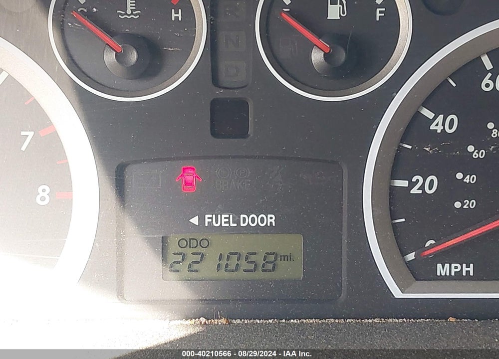 2005 HYUNDAI SANTA FE GLS VIN: KM8SC13D55U913904