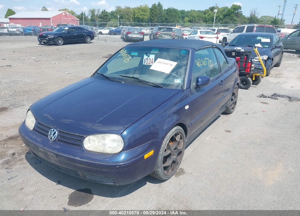 2001 VOLKSWAGEN CABRIO VIN: 3VWDC21V51M809679