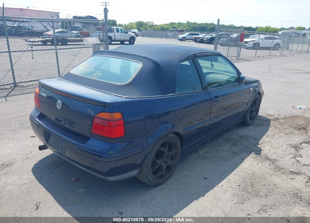 2001 VOLKSWAGEN CABRIO VIN: 3VWDC21V51M809679