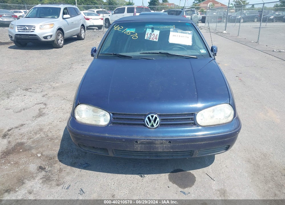 2001 VOLKSWAGEN CABRIO VIN: 3VWDC21V51M809679