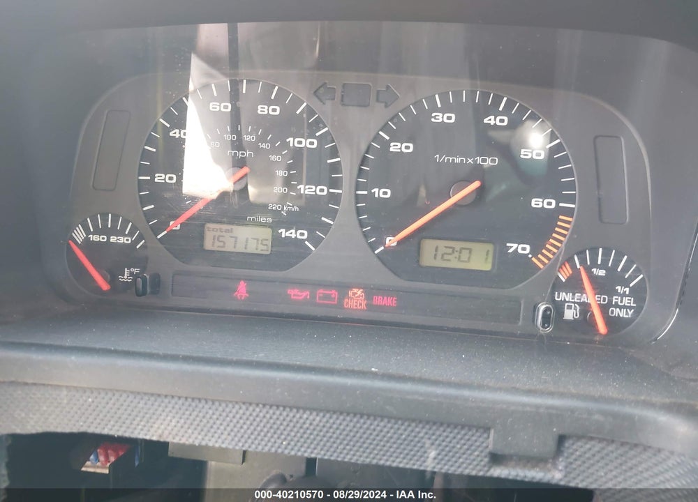 2001 VOLKSWAGEN CABRIO VIN: 3VWDC21V51M809679