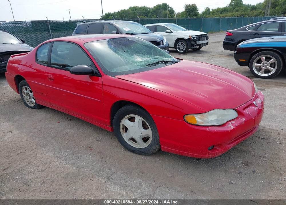 2002 CHEVROLET MONTE CARLO SS VIN: 2G1WX15K229329600