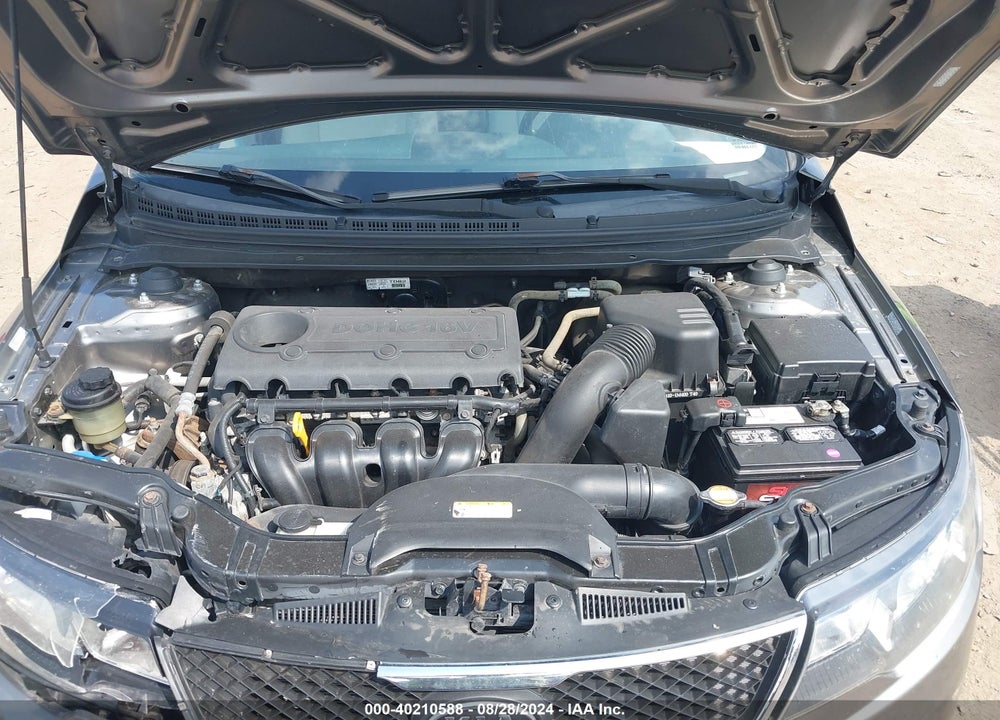 2010 KIA FORTE EX VIN: KNAFU4A23A5110984