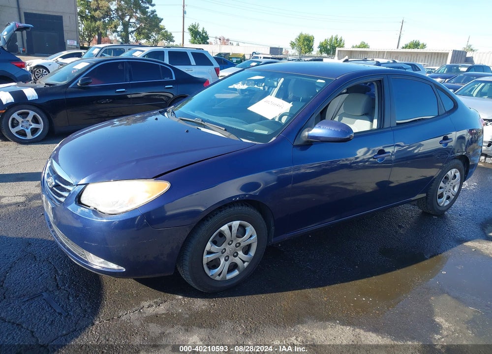 2010 HYUNDAI ELANTRA GLS VIN: KMHDU4AD8AU955004