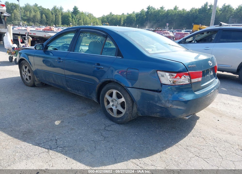 2006 HYUNDAI SONATA GLS V6/LX V6 VIN: 5NPEU46F36H028304