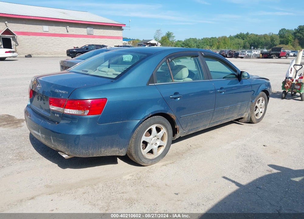 2006 HYUNDAI SONATA GLS V6/LX V6 VIN: 5NPEU46F36H028304