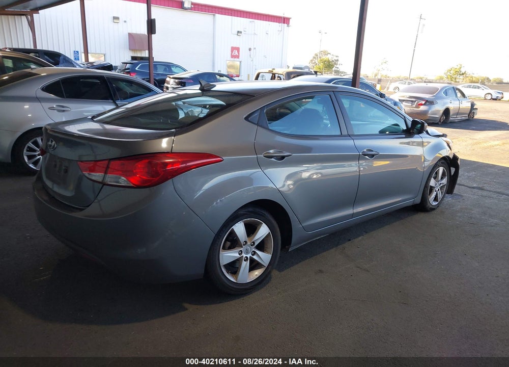 2013 HYUNDAI ELANTRA GLS VIN: 5NPDH4AE6DH245230