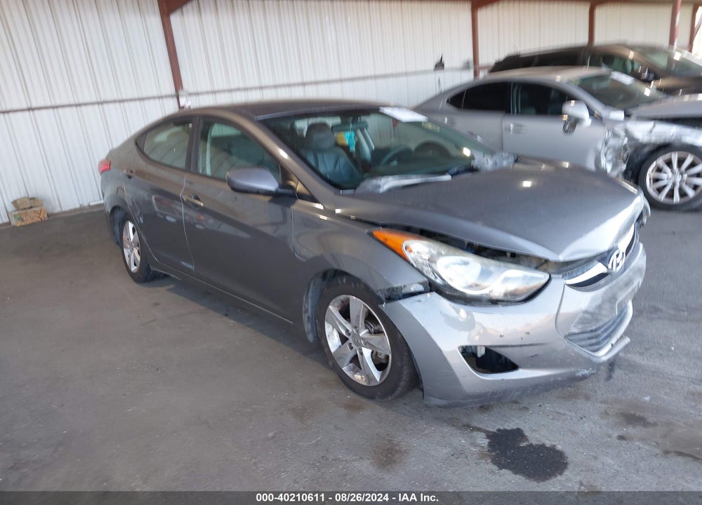 2013 HYUNDAI ELANTRA GLS VIN: 5NPDH4AE6DH245230