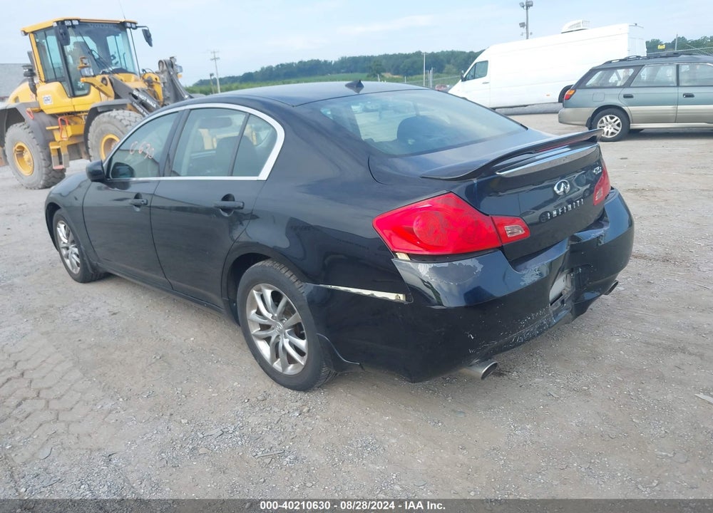 2008 INFINITI G35X VIN: JNKBV61F88M274971