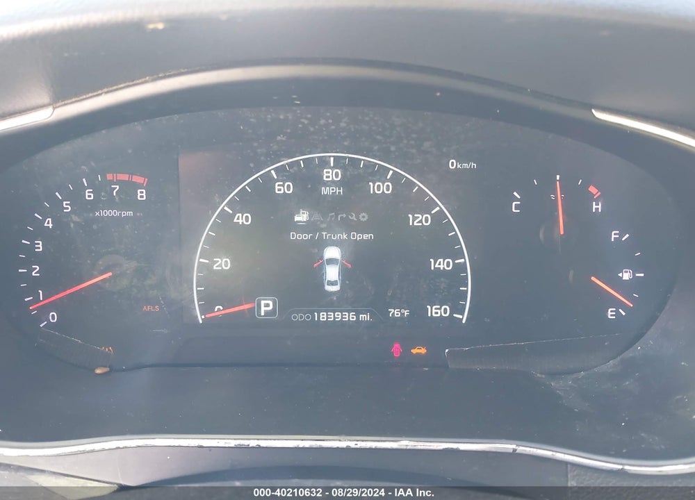 2014 KIA CADENZA PREMIUM VIN: KNALN4D7XE5124457