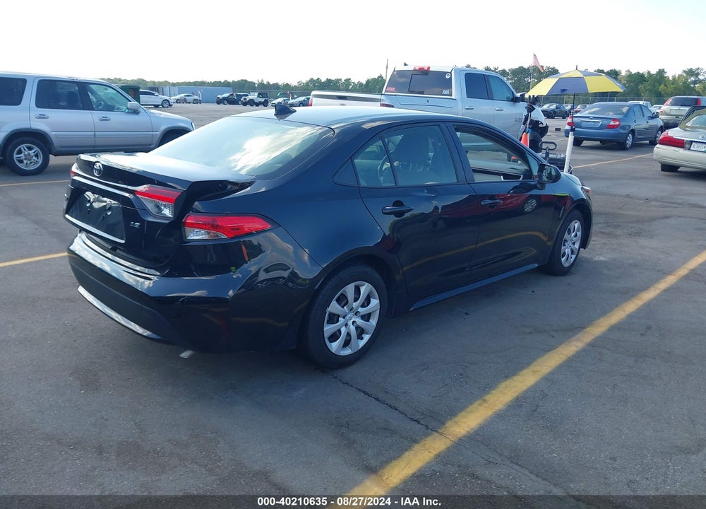 2020 TOYOTA COROLLA LE VIN: JTDEPRAE8LJ065824