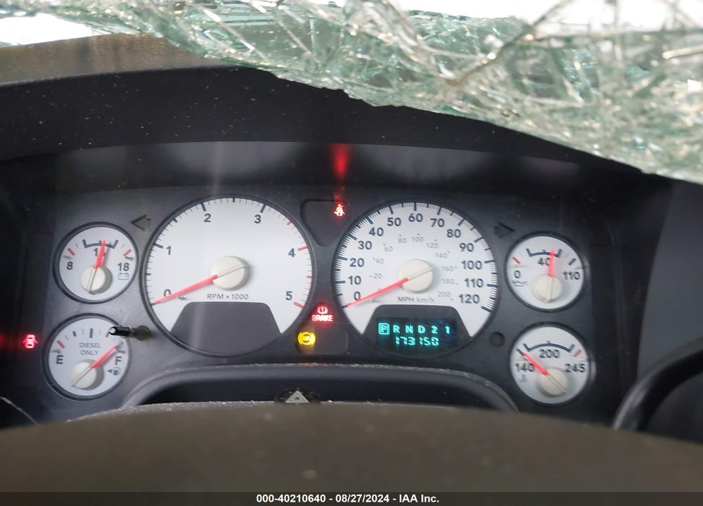 2006 DODGE RAM 2500 SLT/TRX4 OFF ROAD/SPORT/POWER WAGON VIN: 1D7KS28C16J171345