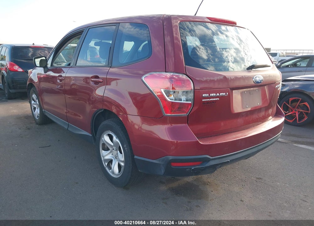 2014 SUBARU FORESTER 2.5I VIN: JF2SJAAC7EH486322