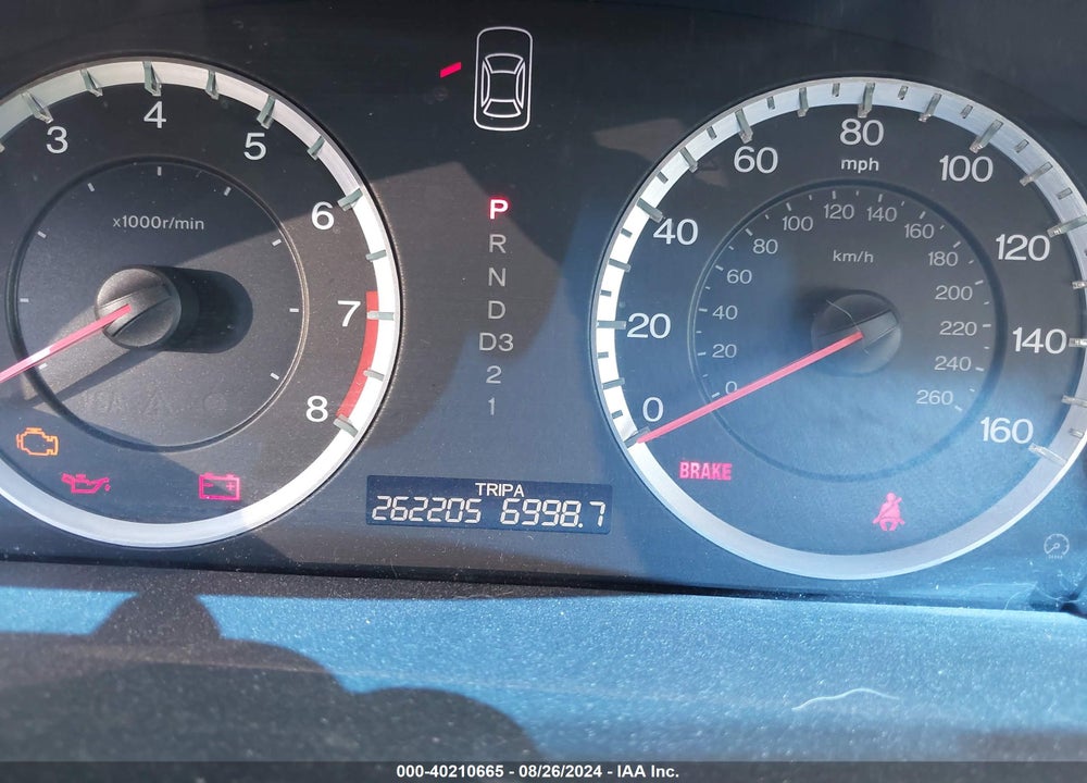 2009 HONDA ACCORD 3.5 EX-L VIN: 1HGCP36849A010465