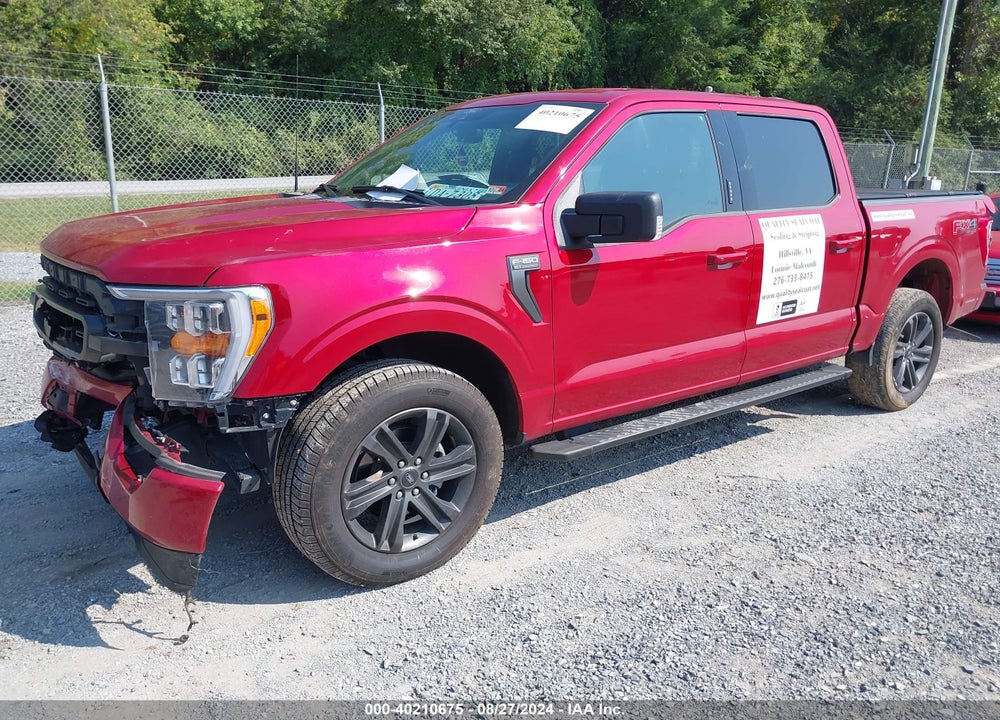 2021 FORD F-150 XLT VIN: 1FTFW1E57MFC42600
