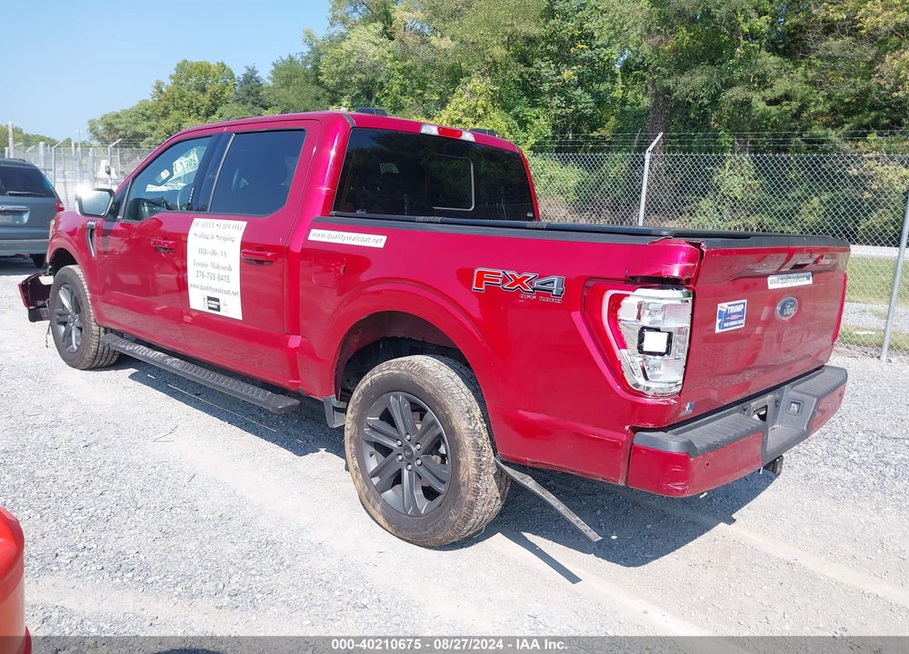 2021 FORD F-150 XLT VIN: 1FTFW1E57MFC42600