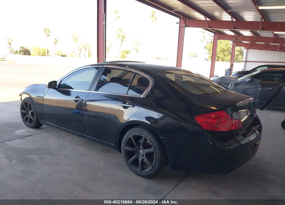 2007 INFINITI G35 JOURNEY VIN: JNKBV61E47M702959