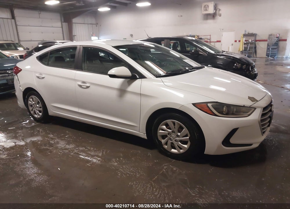 2017 HYUNDAI ELANTRA SE VIN: 5NPD74LF9HH208610