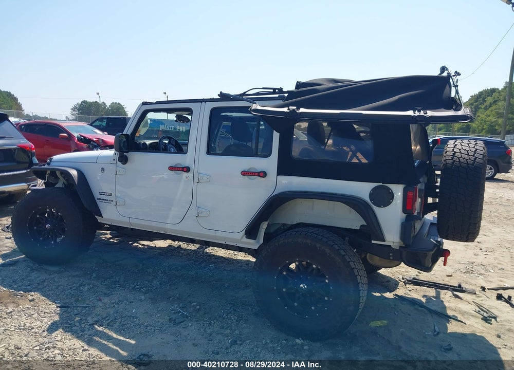2017 JEEP WRANGLER UNLIMITED SPORT 4X4 VIN: 1C4BJWDG7HL738808