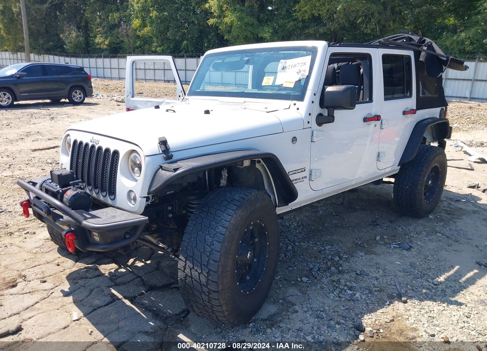 2017 JEEP WRANGLER UNLIMITED SPORT 4X4 VIN: 1C4BJWDG7HL738808