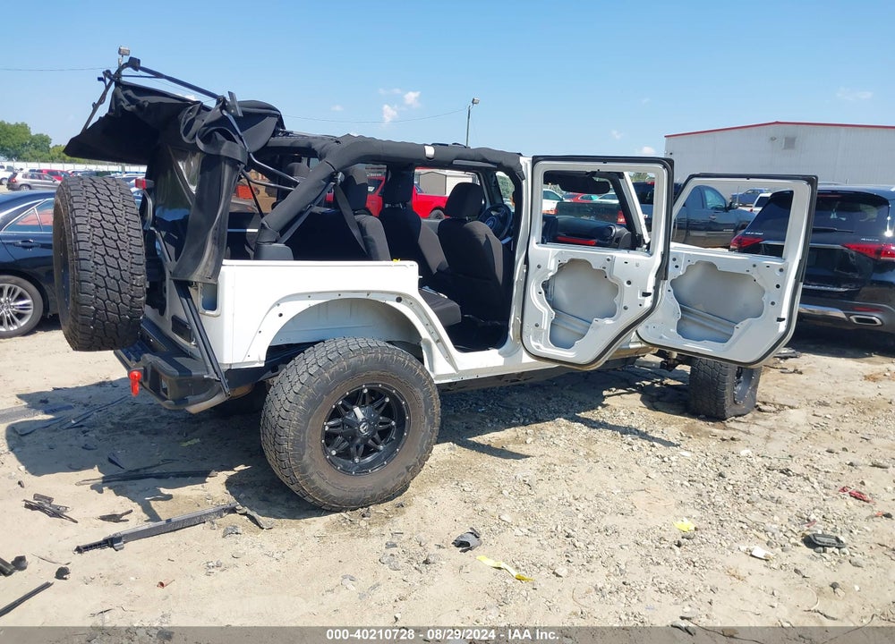 2017 JEEP WRANGLER UNLIMITED SPORT 4X4 VIN: 1C4BJWDG7HL738808