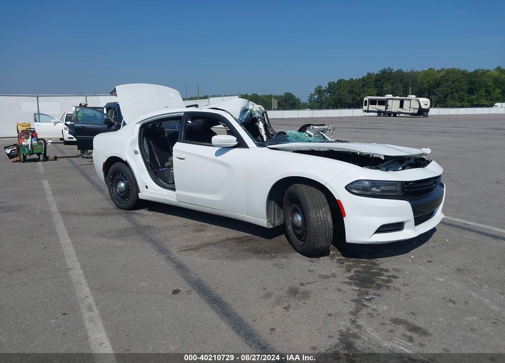 2018 DODGE CHARGER POLICE AWD VIN: 2C3CDXKT4JH174737