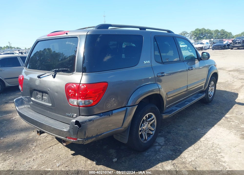 2006 TOYOTA SEQUOIA SR5 V8 VIN: 5TDZT34A26S274647