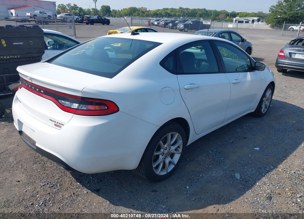 2013 DODGE DART RALLYE VIN: 1C3CDFBH4DD142779